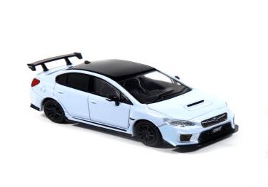 TARMAC WORKS 1/64 Subaru WRX STI S208 Cool Grey Khaki - ミニカー