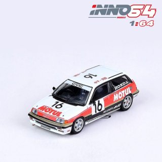 INNO64 1/64 Honda ӥå Si E-AT Gr.A #16 MUGEN MOTUL JTC ҡ 1987
