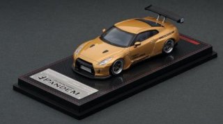 <img class='new_mark_img1' src='https://img.shop-pro.jp/img/new/icons1.gif' style='border:none;display:inline;margin:0px;padding:0px;width:auto;' />ignition model 1/64 PANDEM GT-R Gold Janpan Ltd Color