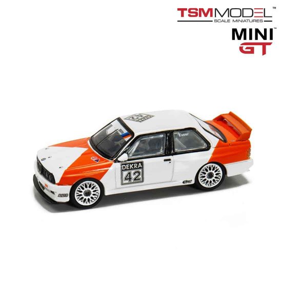 TSM MINI GT 1/64 BMW M3 E30 #42 1991 Deutsche Tourenwagen