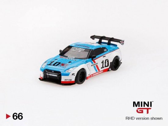 MINI GT 1/64 Nissan GT-R R35 LB WORKS NISSAN GT-R RACING TEAM