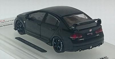INNO 1/64 ホンダ シビック FD2 MUGEN RR ブラック/カーボン