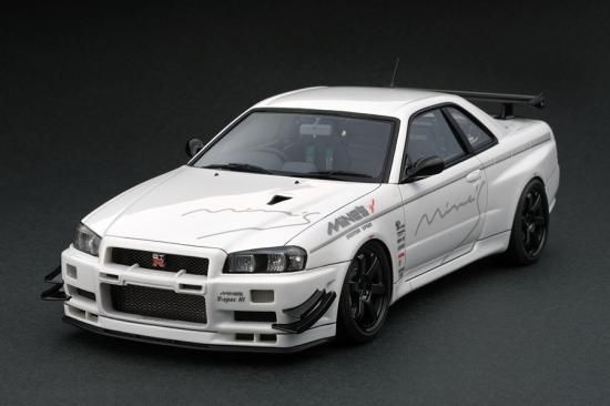 ignition model 1/43 Nissan Skyline GT-R Mine's(R34)White