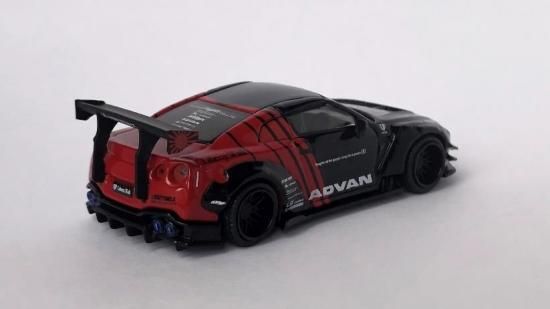 MINI GT 1/64 LB☆WORKS Nissan GT-R R35 タイプ２リアウィング 