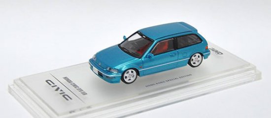 INNO 1/64 HONDA CIVIC EF9 SiR メタリックグリーン 香港限定 