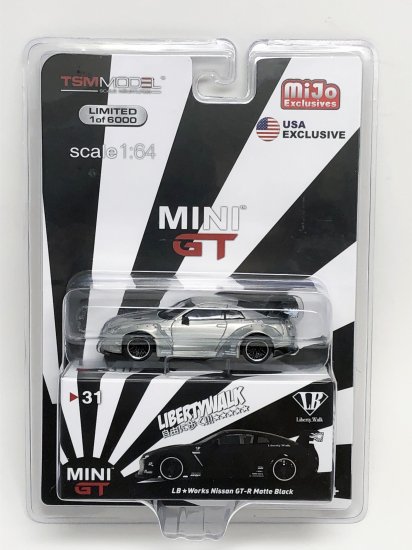 MINI GT× Mijo 1/64 Nissan GT-R R35 タイプ１リアウィング バージョン