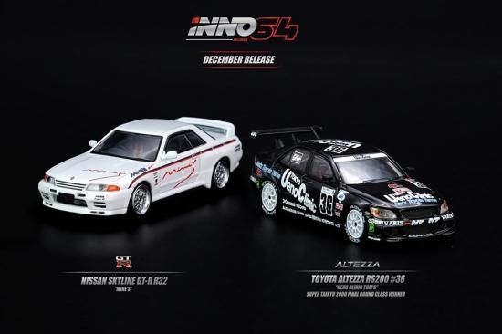 INNO 1/64 ニッサン スカイライン GT-R R32 MINE'S - ミニカー