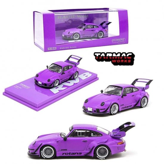 1/64 Tarmac Works RWB 993 ポルシェ深リムカスタム - ミニカー