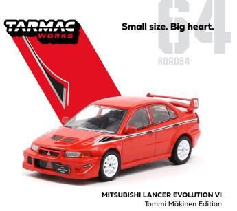 海外輸入】 廃盤 WRC VI エボリューション ランサー 1/64 ターマック 