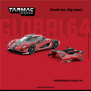 7ʹͽ (̤ȯTarmac Works GLOBAL64 1/64 Koenigsegg Agera RS RED BLACK
