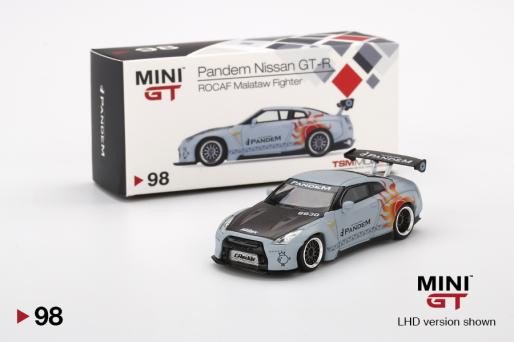 MINI GT 1/64 Pandem Nissan GT-R R35 GT Wing 台湾空軍花蓮飛行隊 台湾限定- ミニカー専門店 RideON