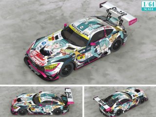 1/64 グッドスマイル 初音ミク AMG 2018 SUPER GT ver. - ミニカー