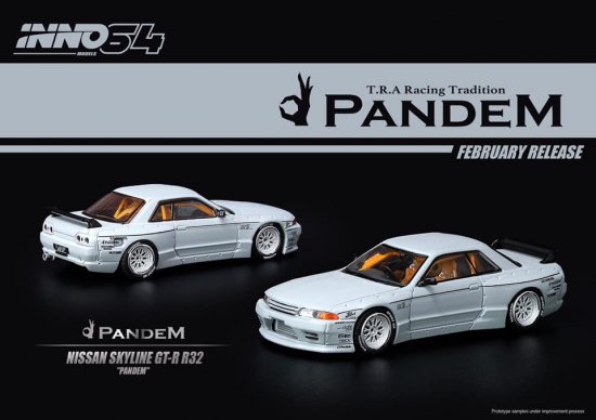 INNO 1/64 Nissan Skyline GT-R R32 “PANDEM” - ミニカー専門店 RideON 