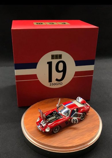 Private Good Model PGM 1/64 フェラーリ 250 GTO #19 - ミニカー専門