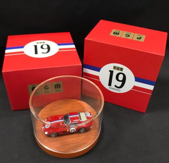 Private Good Model PGM 1/64 フェラーリ 250 GTO #19 - ミニカー専門