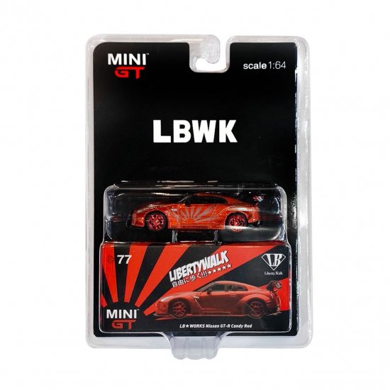LBWK 1/64 LB☆WORKS NISSAN GT-R R35 タイプ1リアウィング バージョン