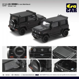 3月予約 Era CAR 1/64 LB Works - Suzuki G mini SP Edition マットブラック