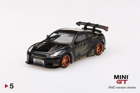 MINI GT 1/64 LBWK Nissan GT-R R35 タイプ1 リアウイング