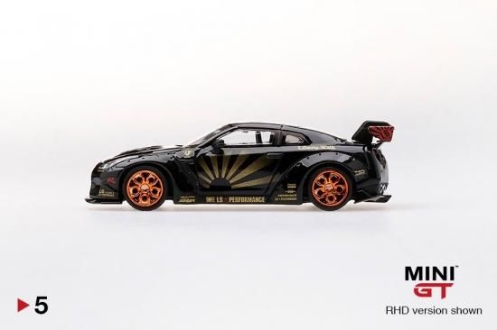 MINI GT 1/64 LB☆WORKS Nissan GT-R R35 タイプ2リアウィング