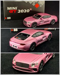 MINI GT 1/64 Bentley Continential GT Passion Pink 2020 MINI GT Gift Car