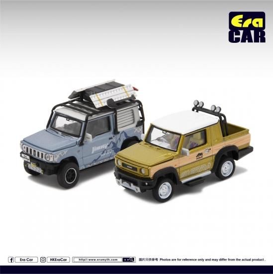 Era CAR 1/64 SUZUKI JIMNY Survive ブルー －ミニカー専門店 RideON