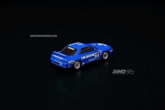INNO 1/64 Nissan Skyline GT-R R32 #12 CALSONIC JTC1990