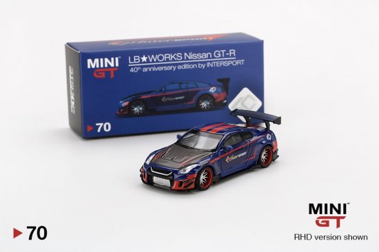 MINI GT 1/64 NISSAN GT-R R35 LB WORKS - ミニカー専門店 RideON