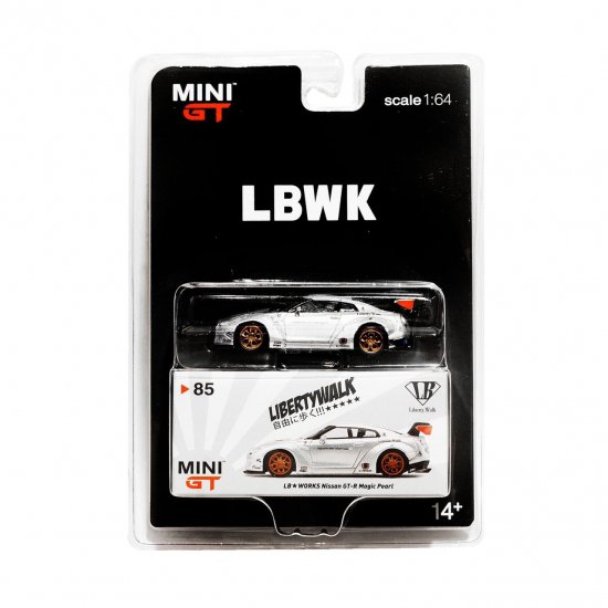 MINI GT 1/64 NISSAN GT-R R35 LB WORKS LBWK- ミニカー専門店 RideON