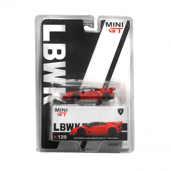 MINI GT 1/64 LB WORKS LB-SILHOUETTE WORKS HURACAN LBWK- ミニカー