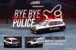 INNO64 1/64 HONDA CIVIC EF9 NO GOOD RACING BYE BYE POLICE 奪ȥå 2020