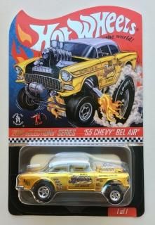 6溢 HOT WHEELS 2019 RLC sELECTIONs '55 BEL AIR Gasser Dirty Blonde