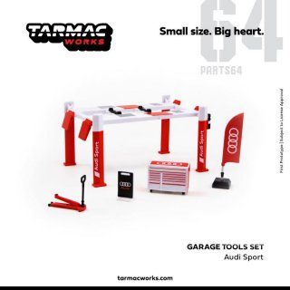 Tarmac Works 1/64 Garage tools set Audi Sport  ƥå°
