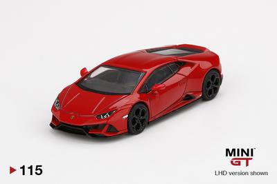 MINI GT 1/64 Lamborghini Huracan EVO Rosso Mars - ミニカー専門店 ...