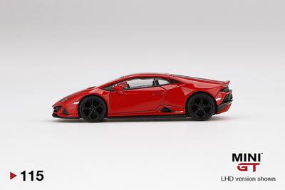 MINI GT 1/64 Lamborghini Huracan EVO Rosso Mars - ミニカー専門店 