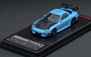11ͽ ignition model 1/64 Mazda RX-7 (FD3S) RE Amemiya Light Blue
