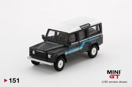 Mini Gt 1 64 ランドローバー ディフェンダー 110 1985 County Station Wagon Grey ミニカー専門店 Rideon