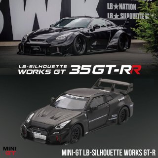 MINI GT 1/64 LB SILHUETTE WORKS GT 35 GT-RR  ޥåȥ֥å LBWK֥ꥹ͡͹ġ