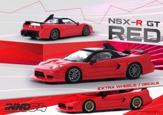 INNO 1/64 HONDA NSX-R GT RED (򴹥ۥդ- ǥ