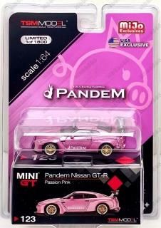 <img class='new_mark_img1' src='https://img.shop-pro.jp/img/new/icons1.gif' style='border:none;display:inline;margin:0px;padding:0px;width:auto;' />mijo MINI GT 1/64 Pandem Nissan GT-R R35 GT Wing Passion Pink ϥɥLHD˸1800