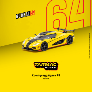 3ʹͽ (̤ȯTarmac Works GLOBAL64 1/64 Koenigsegg Agera RS YELLOW