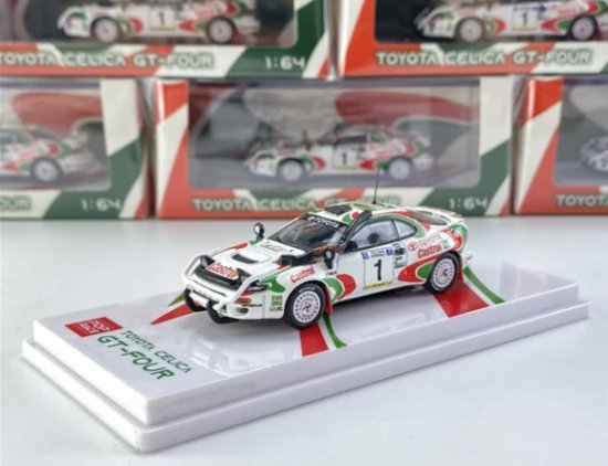 INNO 1/64 Toyota Celica GT-Four ST185 Safari Rally 1993 Winner - ミニカー専門店  RideON ライドオン