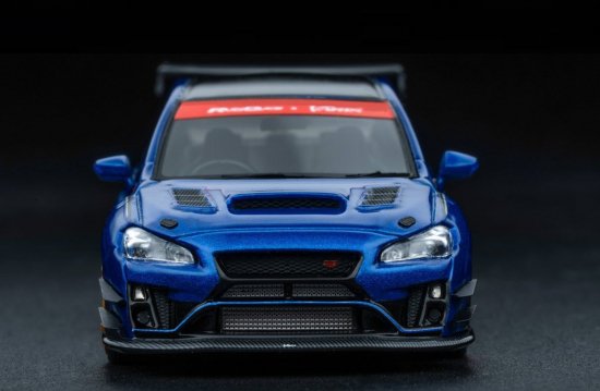 Fuelme Models 1/64 VARIS WRX STI (VAB) GLORY RALLY BLUE - ミニカー 