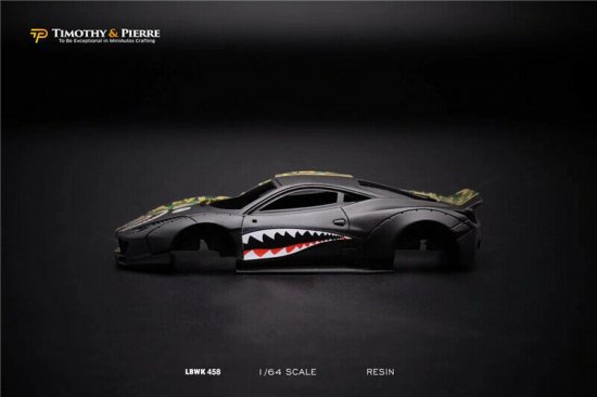 TIMOTHY&PIERRE 1/64 Ferrari 458 LBWK Shark - ミニカー専門店 RideON