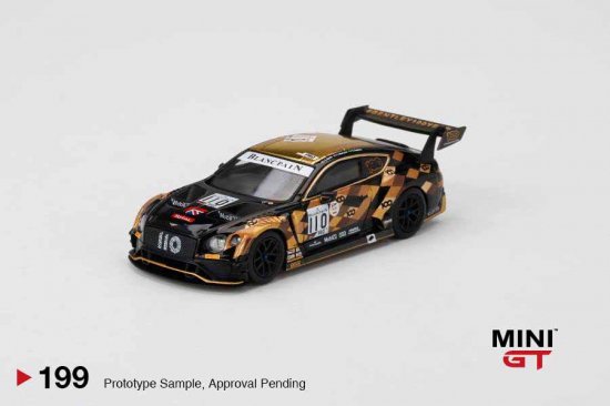 MINI GT 1/64 ベントレー コンチネンタル GT3 トータル スパ24