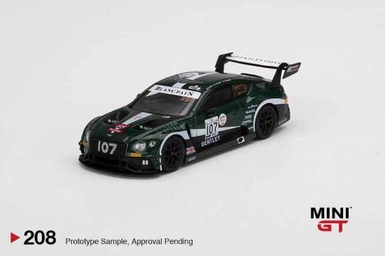 MINI GT 1/64 entley Continental GT3 #107 2019 Total 24 Hours
