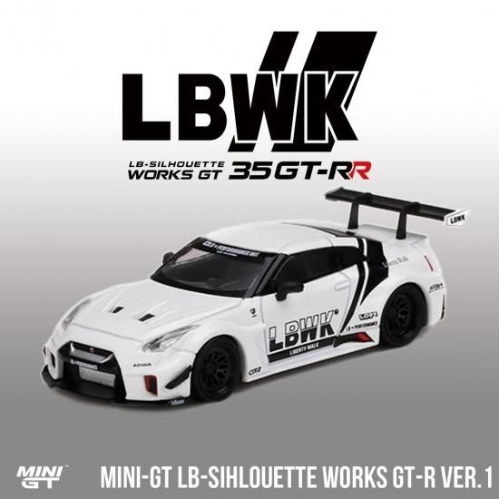 LBWK MINI GT 1/64 LB SILHUETTE WORKS GT Ｒ35 GT-RR- ミニカー専門店