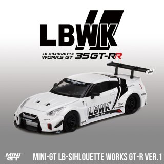 MINI GT 1/64 LB SILHUETTE WORKS GT 35 GT-RR ۥ磻 LBWK֥ꥹ͡͹ġ