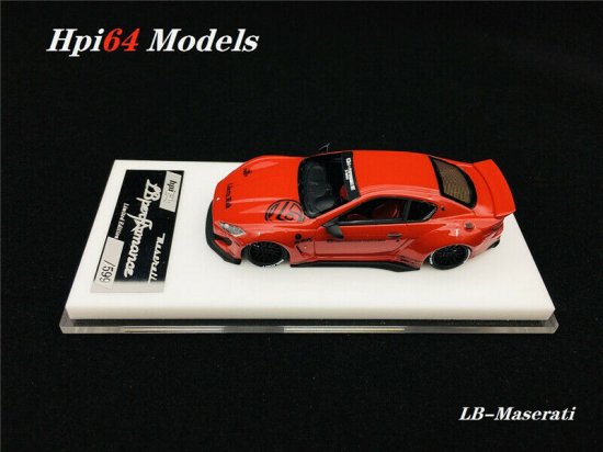 hpi64 1/64 LB-Works Maserati GT Red - ミニカー専門店 RideON ライドオン