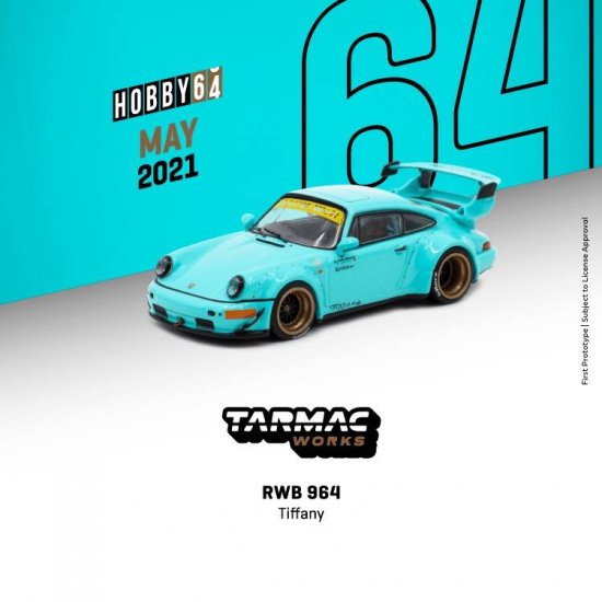 TARMAC WORKS 1/64 RWB 964 Tiffany - ミニカー専門店 RideON ライドオン