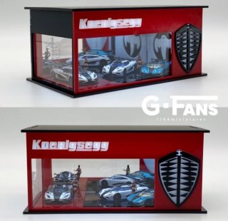G.FANS 1/64  Koenigsegg Cars Exhibition Museum